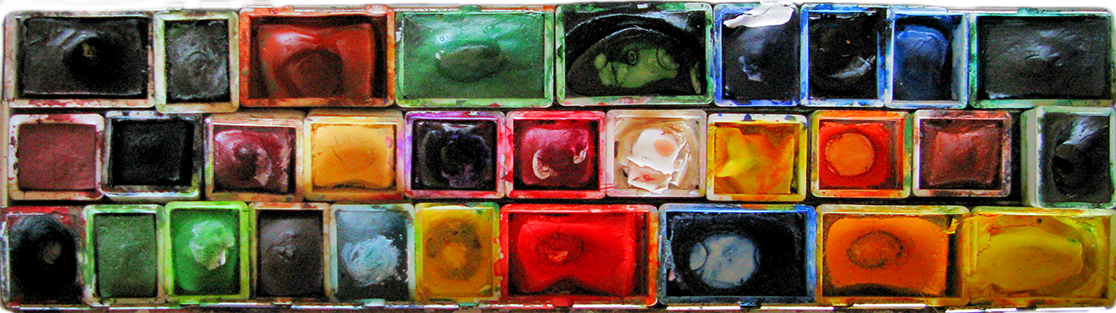 Aquarellmalkasten
